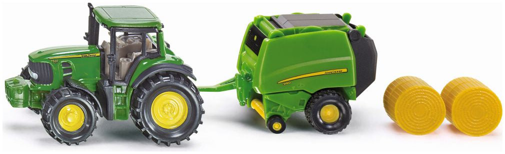 Available To Order – John Deere Tractor W/Baler 1:87 Siku Model (SIK 1665)