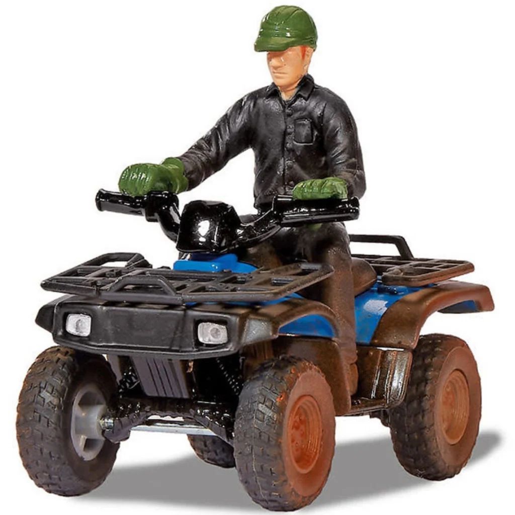 Quad Bike w/Figure 1:32 – diecast model