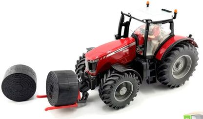 Available To Order – Massey Ferguson MF 8680 w/Bale Handler 1:32 Siku Model (SIK 8614)