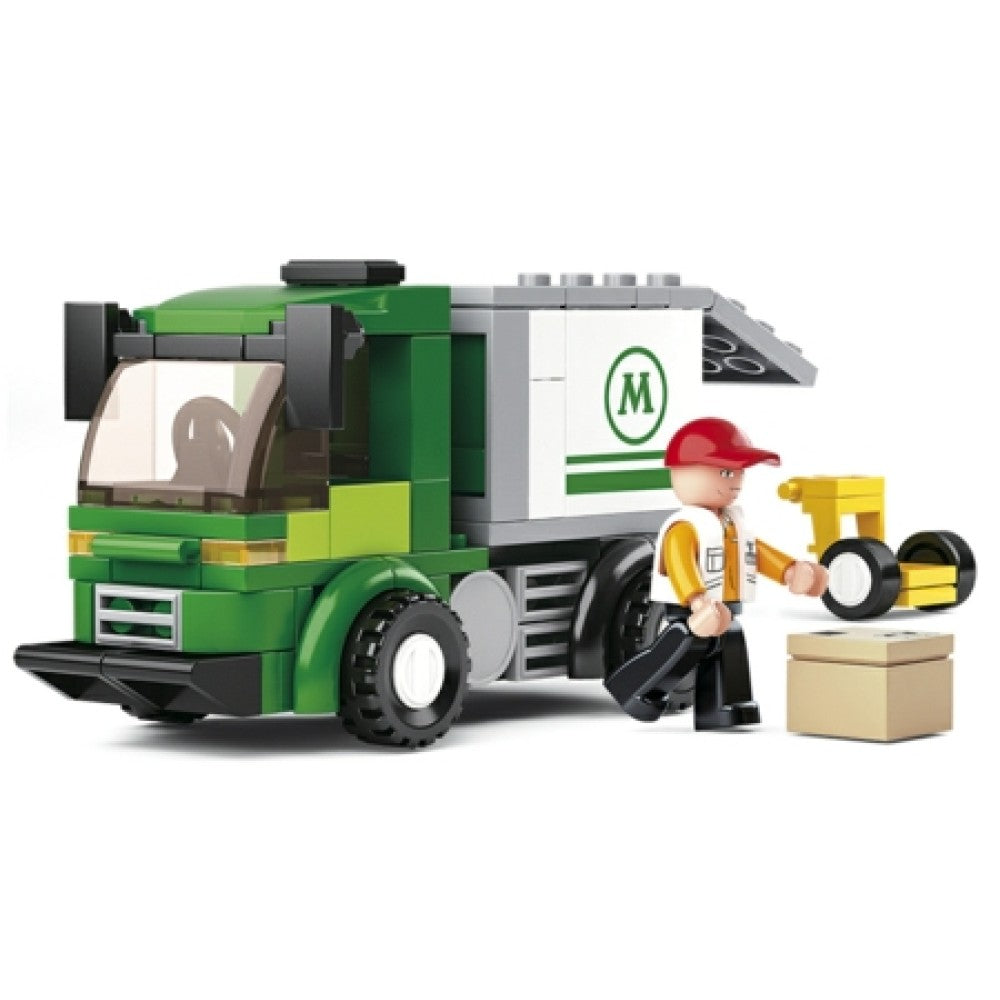 Available to Order – Aviation Cargo Truck Model (slm38-b0368) Sluban Model (SLM38-B0368)