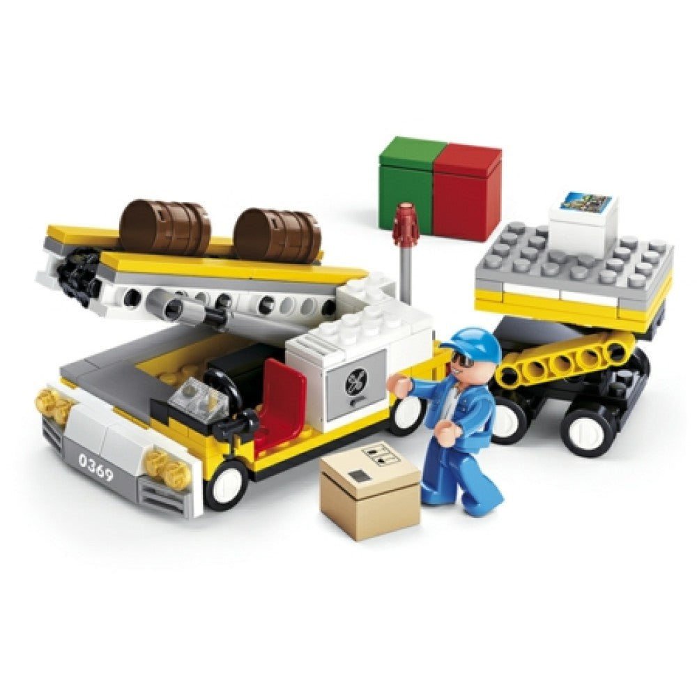 Available to Order – Aviation Baggage Handler Model (slm38-b0369) Sluban Model (SLM38-B0369)