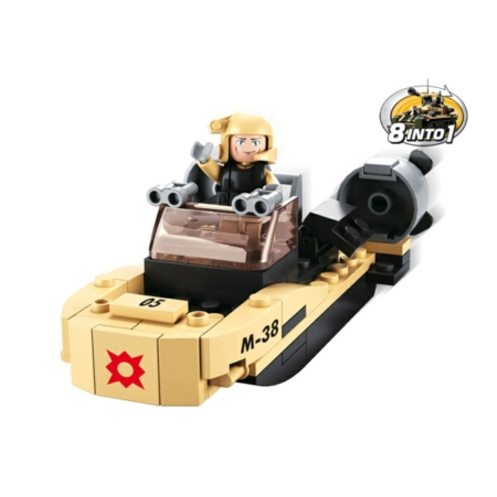 Available to Order – Army Assault Boat Model (slm38-b0587h) Sluban Model (SLM38-B0587H)