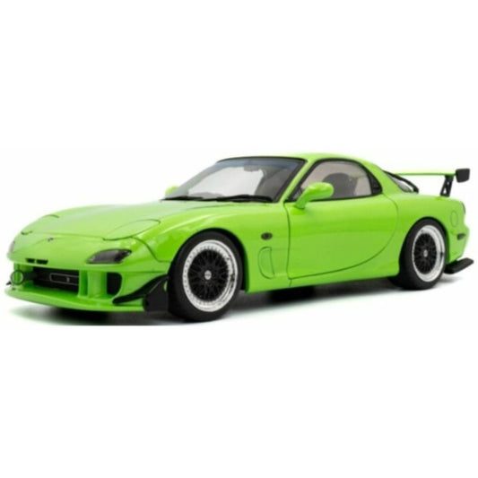 Pre-Order - 1:18 SOLIDO Mazda RX7 FD3RS Solido Works Neon Green 1999 SOL1810606 Stocks Due Mar / Apr 2026