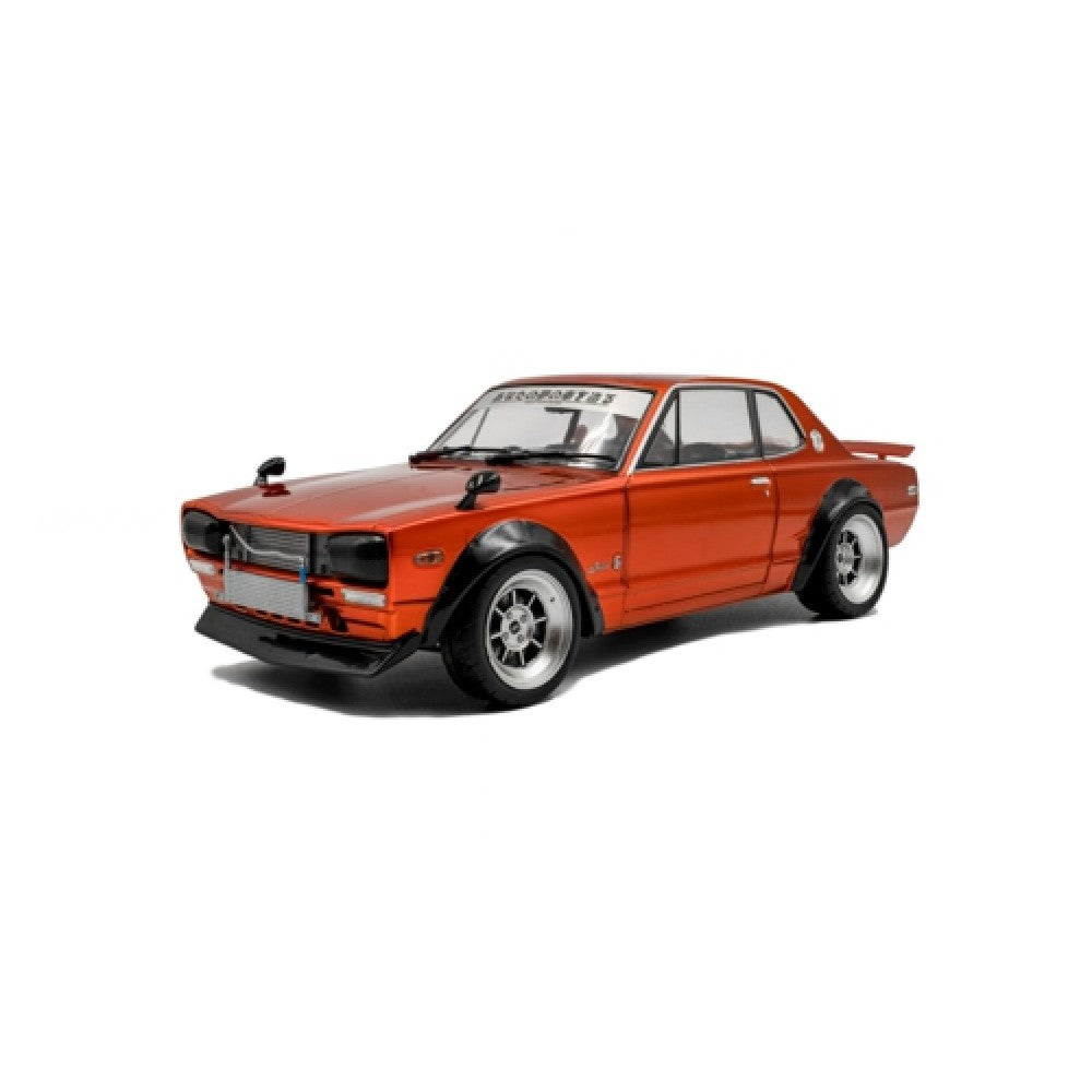 Available to Order – Nissan Skyline (c10) Hakosuka Solido Works Orange Metallic 1970 1:18 Solido Model (SOL1813003)