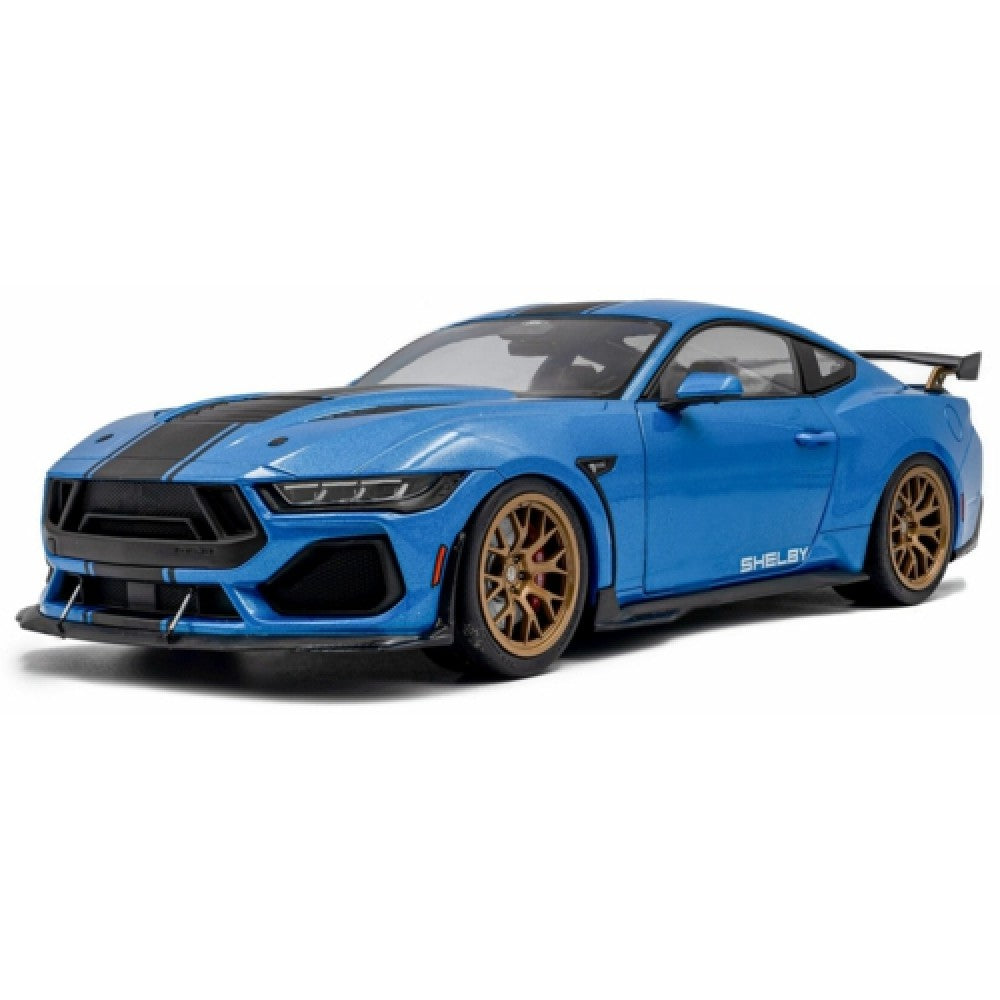 Available to Order – Shelby Mustang Super Snake Grabber Blue Metallic 2025 1:18 Solido Model (SOL1813802)
