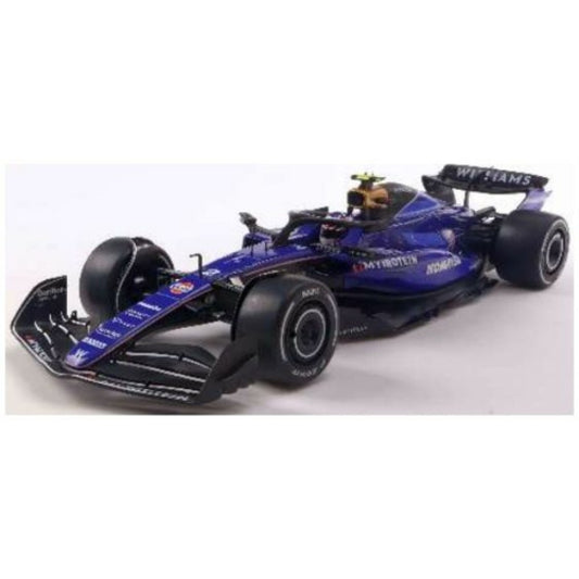 1:18 SOLIDO 1814402 WILLIAMS F1 TEAM FW46 BLUE L.SARGEANT SAUDI ARABIA GP 2024