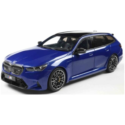 Pre-Order - 1:18 SOLIDO BMW M5 Touring Marina Bay Blue Metallic 2024 SOL1814801 Stocks Due Mar / Apr 2026