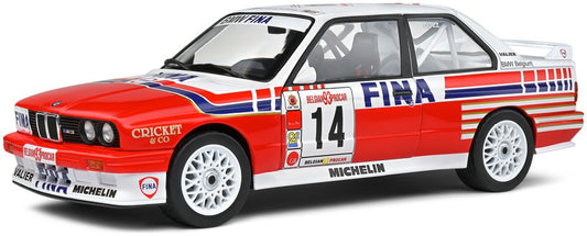 Available To Order – BMW E30 M3 White #14 Duez Belgium Procar 1993 1:18 (SOL 1801523)