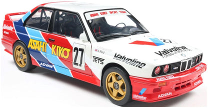 Available To Order – BMW M3 White #27 Kawamoto/Reid JTCC 1986 1:18 (SOL 1801529)