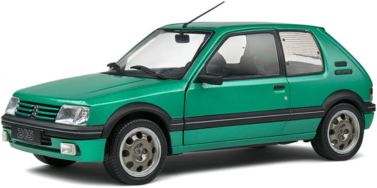 Available To Order – Peugeot 205 GTI Green 1992 1:18 Solido Model (SOL 1801712)