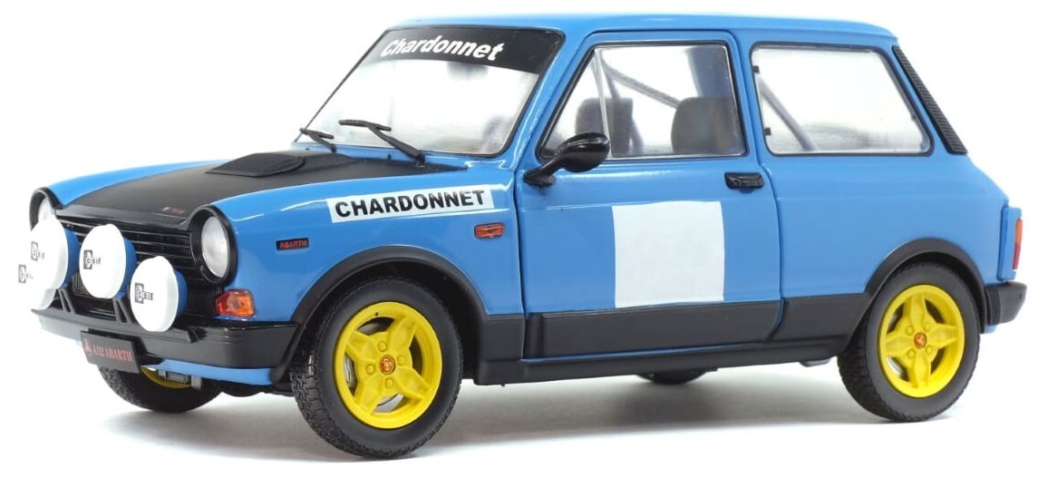 Available To Order – Autobianchi A112 MK5 Abarth Chardonnet Rally Set 1980 1:18 (SOL 1803801)
