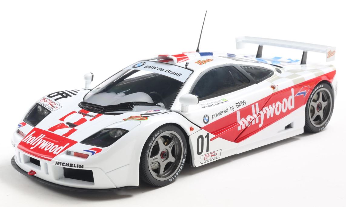Available to Order – McLaren F1 GTR Short Tail White #01 N.Piquet/J.Cecotto 2 Horas De Brasilia '96 1:18 (SOL 1804111)