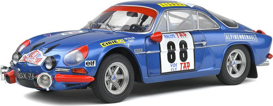 Available To Order – Alpine A110 1600S 1971 Rallye Du Portugal #88 1:18 (SOL 1804202)