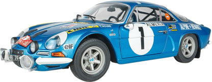 Alpine A110 1600S Blue #1 Therier/Roure Rallye Monte Carlo 1972 1:18 Solido Model
