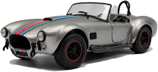 Available to Order – Shelby Cobra 427 MKII Solido Works M Racing Silver 1965 1:18 (SOL 1804913)
