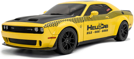 Available To Order – Dodge Challenger SRT Hellcat Redeye Widebody NYC Hellcab 2023 1:18 (SOL 1805716)