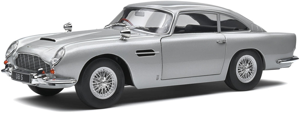 Available To Order – Aston Martin DB5 Silver Birch 1964 1:18 (SOL 1807101)