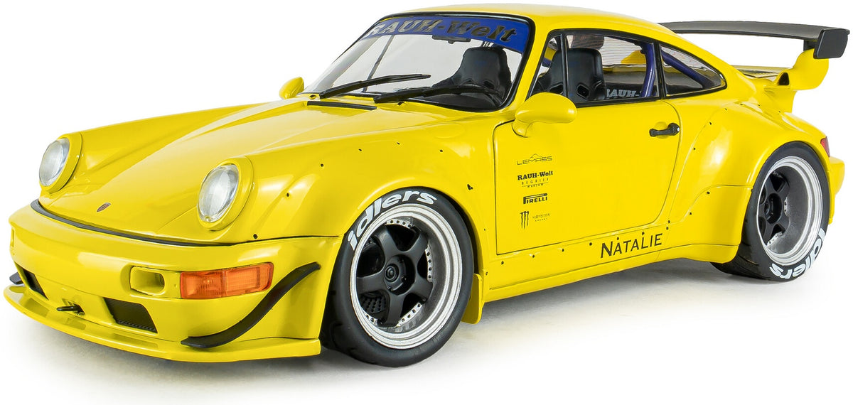 RWB Bodykit Natali Yellow 2023 1:18 Solido Model