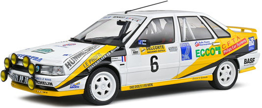 Available to Order – Renault R21 Turbo GR.A White Rally Charlemagne 1991 1:18 (SOL 1807704)