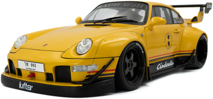RWB Bodykit Cinderella Yellow 2020 1:18 Solido Model