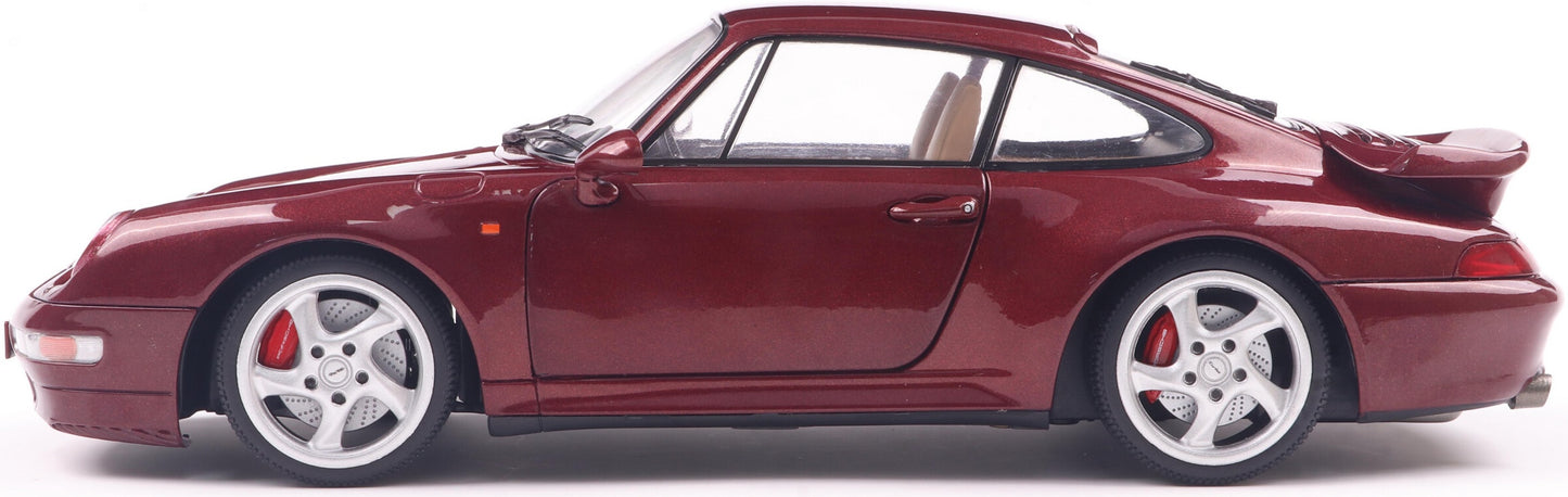 Available To Order – Porsche 911 (993) Arena Red 1997 (Note - colour change) 1:18 Solido Model (SOL 1810102)
