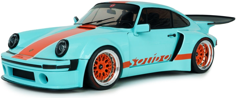 KS-R By Khyzyl Saleem Metallic Blue Racer 2026 1:18 Solido Model