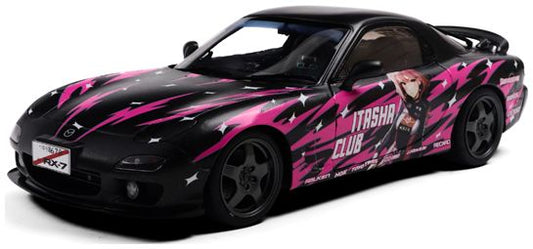 Available to Order – Mazda RX7 FD3RS Solido Works Itasha Club Pink 1999 1:18 (SOL 1810605)