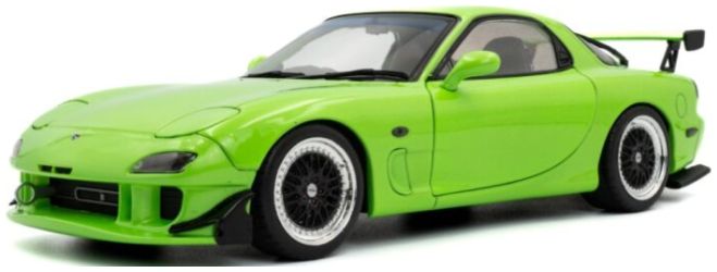 Available to Order – Mazda RX7 FD3RS Solido Works Neon Green 1999 1:18 (SOL 1810606)