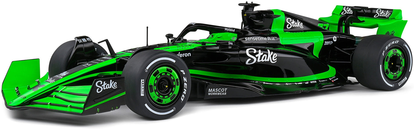 Available to Order – Kick Sauber C44 Showcar Version Black 2024 1:18 (SOL 1811104)