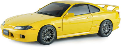 Available to Order – Nissan Silvia S15 SPEC-R Aero Lightning Yellow 1999 1:18 (SOL 1812206)
