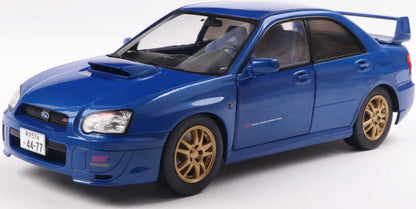 Available to Order – Subaru Impreza WRX STI Sonic Blue 2003 1:18 (SOL 1812301)