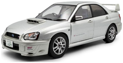 Available to Order – Subaru Impreza WRX STI Premium Silver Effect 2003 1:18 (SOL 1812303)