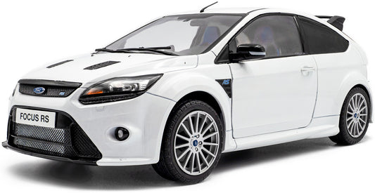 Available to Order – Ford Focus RS MK2 - Frozen White Metallic 2009 1:18 (SOL 1813102)