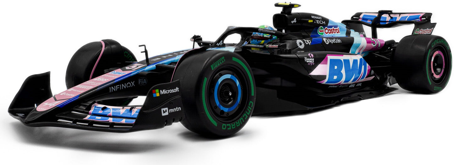 Available To Order – Alpine F1 Team A524 Blue E.Ocon Brazilian GP 2024 1:18 (SOL 1814004)