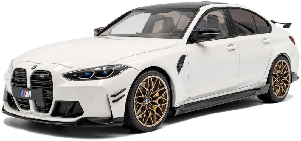 Available To Order – BMW M3 (G80) Performance Parts Alpine White Uni 2024 1:18 (SOL 1814301)