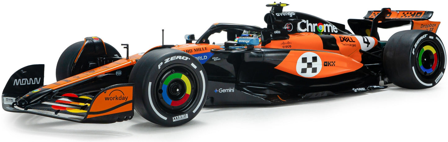 Available To Order – McLaren MCL39 Orange L.Norris #4 GP Monaco 2025 1:18 Solido Model (SOL 1818703)