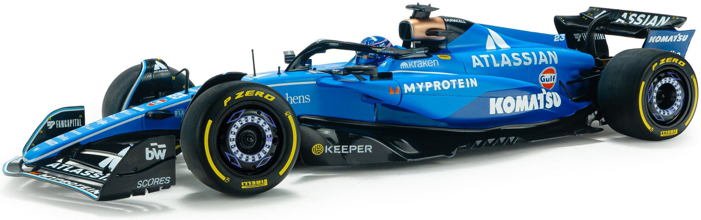 Available to Order – Williams FW47 Blue A.Albon #23 GP Australia 2025 1:18 (SOL 1818801)