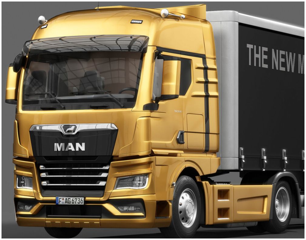 Pre-Order – MAN TGX, gold 1:24 Solido Model (soli2400601) – ETA. September 2026