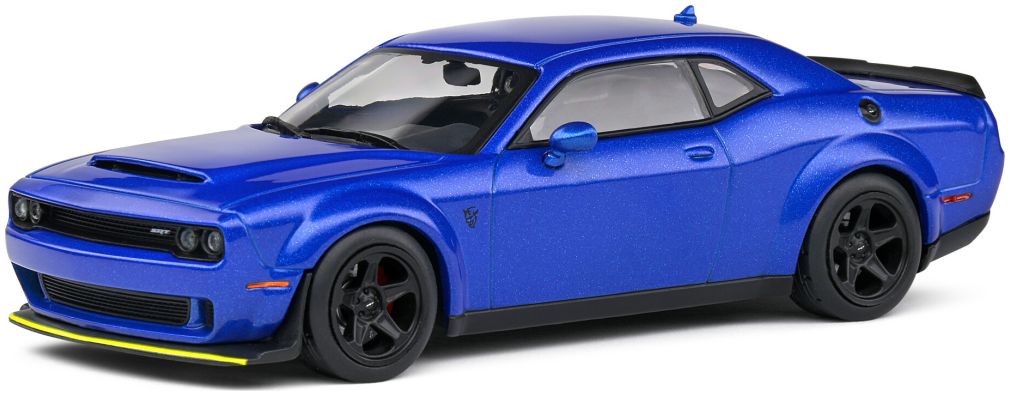Dodge Challenger Srt Demon Blue 2018 1:43 Solido Model