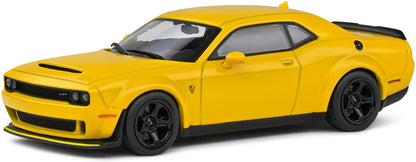 Available To Order – Dodge Challenger Yellow 2018 1:43 Solido Model (SOL 4310308)