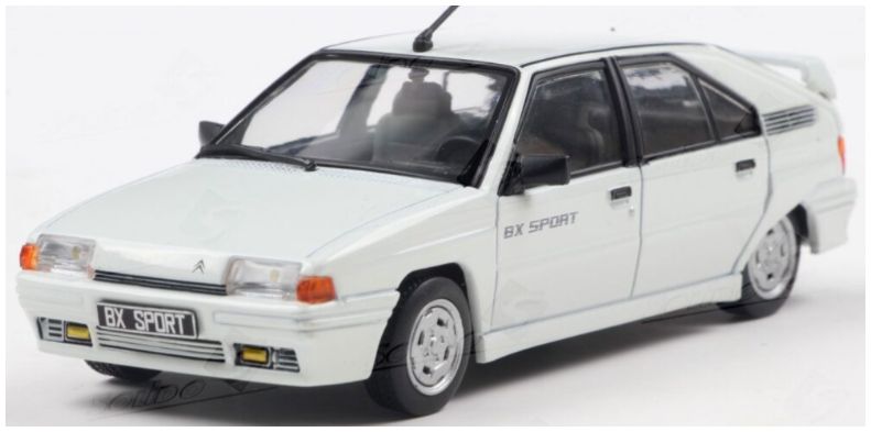 Available To Order – Citroen BX Sport Blanc Meije 1985 1:43 Solido Model (SOL 4311003)