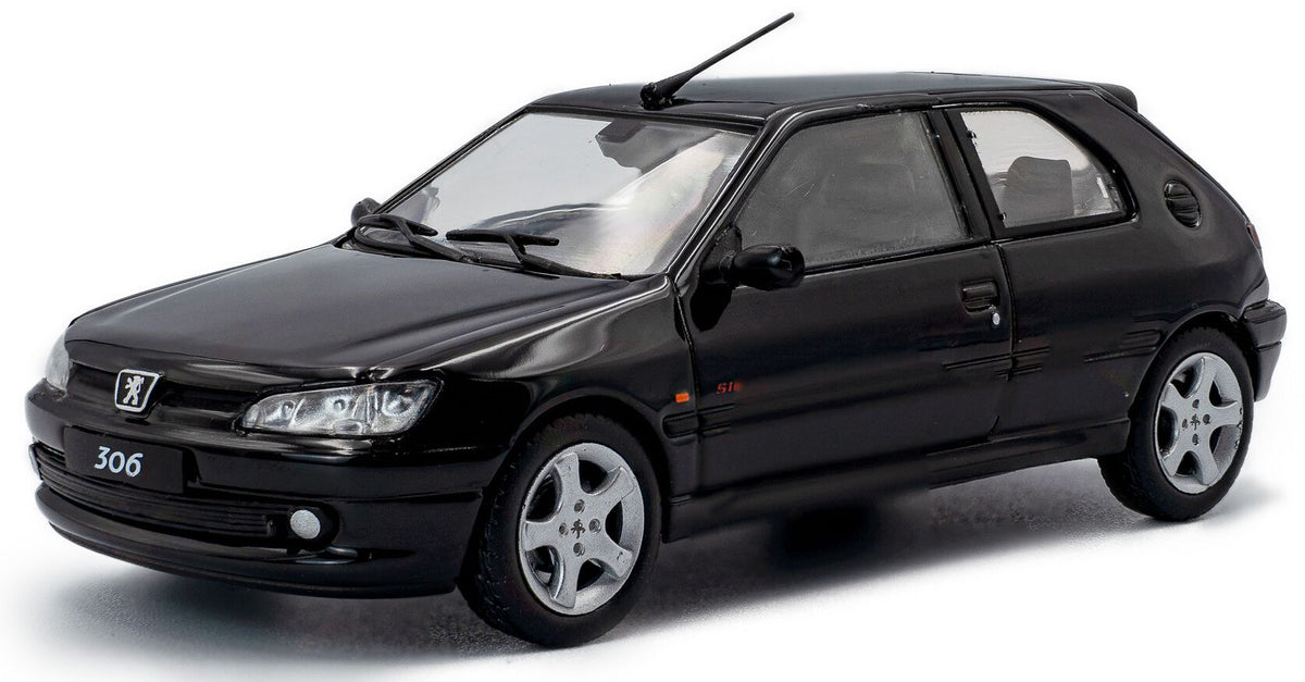 Peugeot 306 S16 Noir Onyx 1994 1:43 Solido Model