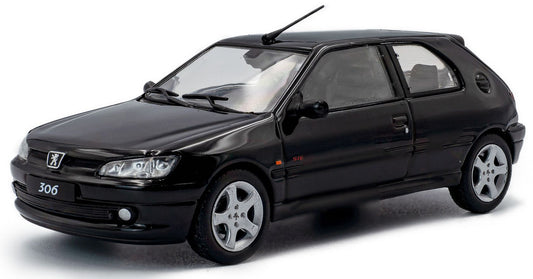 Peugeot 306 S16 Noir Onyx 1994 1:43 Solido Model