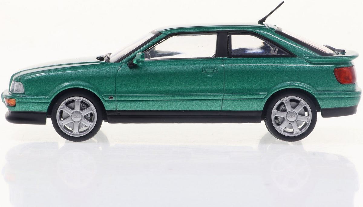 Audi Coupe S2 Green 1994 1:43 Solido Model