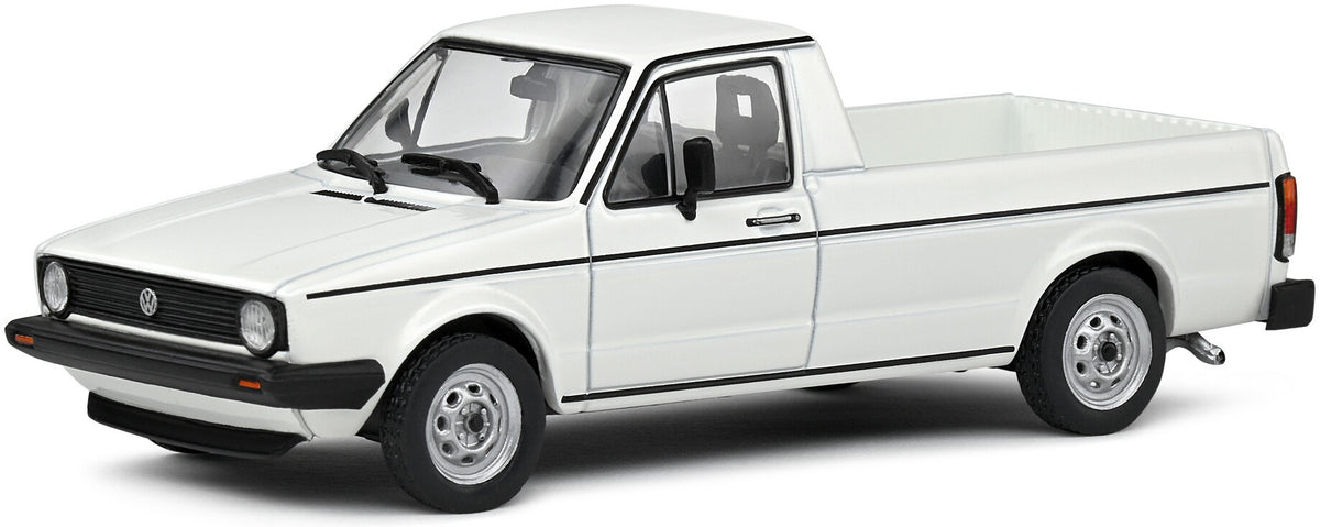 VW Caddy Pickup White 1990 1:43 Solido Model Car