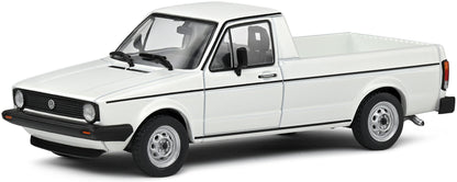 VW Caddy Pickup White 1990 1:43 Solido Model Car