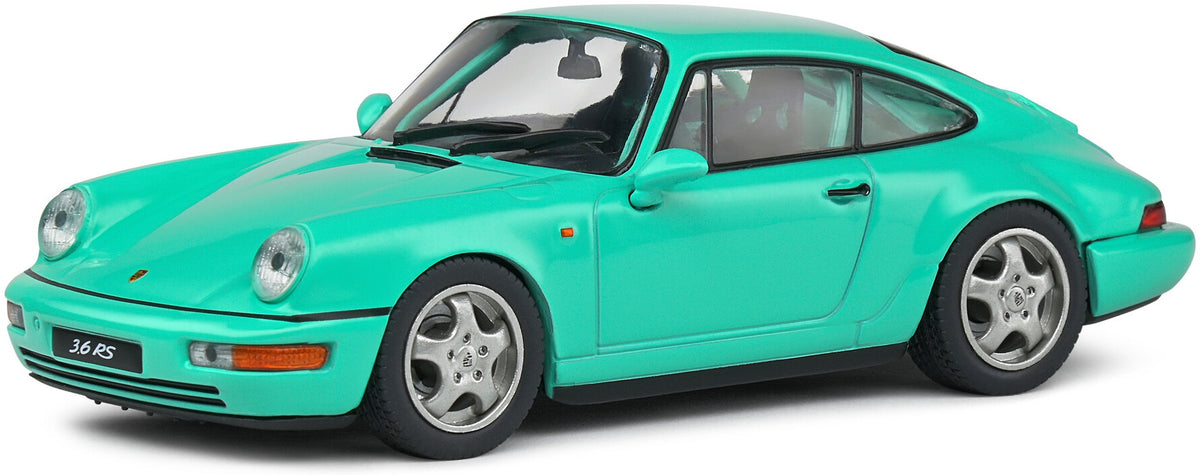 Available to Order – Porsche 964 RS Clubsport Green 1994 1:43 Solido Model (SOL 4312903)
