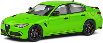 Available To Order – Alfa Romeo Giulia Quadrifoglio Green 2020 1:43 Solido Model (SOL 4313106)