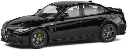 Available To Order – Alfa Romeo Giulia Quadrifoglio Black 1:43 Solido Model (SOL 4313107)