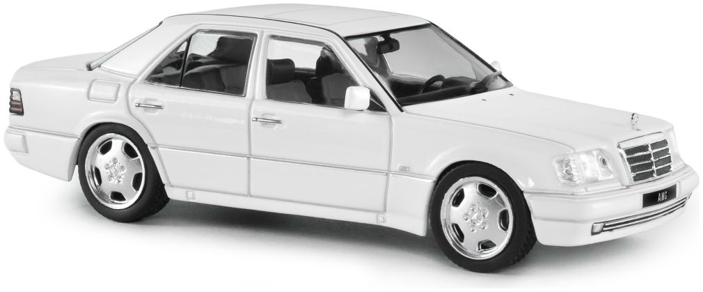 Mercedes Benz (W124) E60 AMG White 1994 1:43 Solido Model